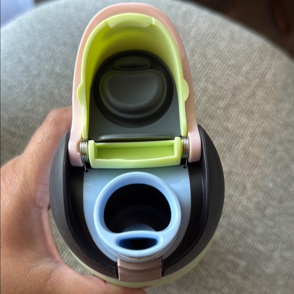 Owala Cat Collage Green Insulated Water Bottle - Picture 4 of 5